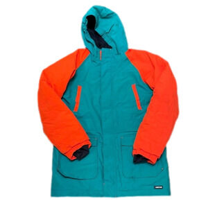 LANDS End Nylon Ski Snowboarding Jacket Size Large